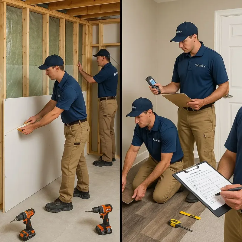 Repairs and Reconstruction process in Quail Ridge, FL