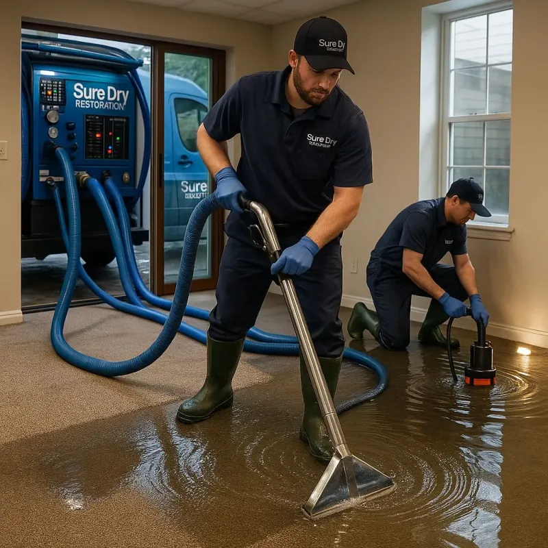 Water Extraction and Removal process in Quail Ridge, FL